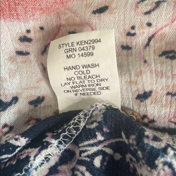 Anthropologie Fig and Flower Floral Tunic - Picture 7 of 8